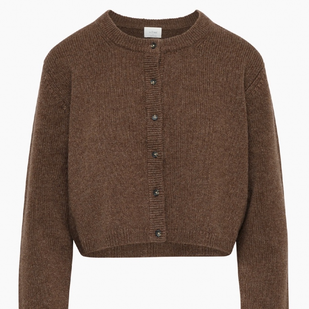 Aritzia Wilfred Luxe Cashmere Sicily Cardigan Size 2XS - Picture 6 of 12